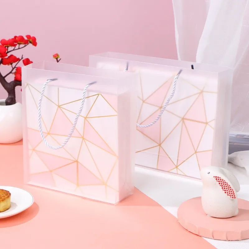 5Pcs 2/4/6 Grid Pink Geometric Frosted Cover Egg Yolk Pastry Packaging Box Mid Autumn Festival Mooncake Case
5Pcs 2/4/6 Grid Pink Geometric Frosted Cover Egg Yolk Pastry Packaging Box Mid Autumn Festival Mooncake Case