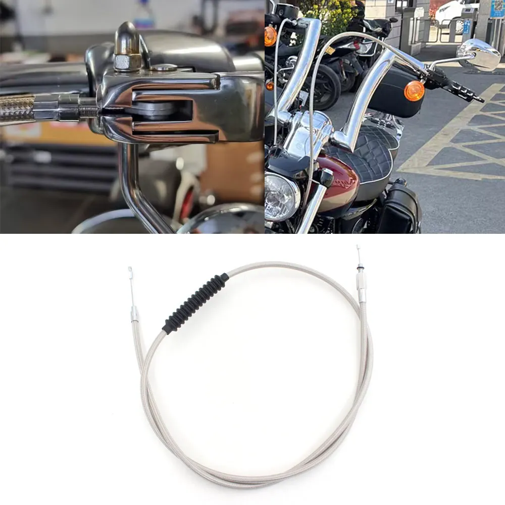 Motorcycle Part 160CM/63" Wolfram Steel Clutch Cable Silver Fit For Harley Sportster Seventy Two Dark Custom XL1200V 2013-2014
Motorcycle Part 160CM/63" Wolfram Steel Clutch Cable Silver Fit For Harley Sportster Seventy Two Dark Custom XL1200V 2013-2014