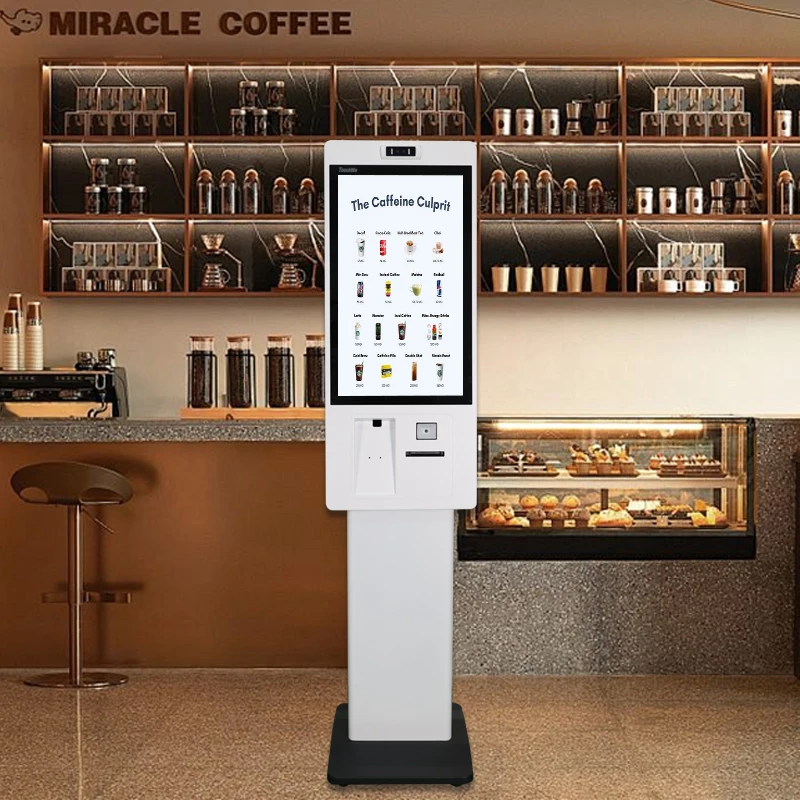 Coffee Shop POS Self Ordering System for Payment Hot Sales Inch High End Floor Standing Touch Kiosk for Bar Restaurant
Coffee Shop POS Self Ordering System for Payment Hot Sales Inch High End Floor Standing Touch Kiosk for Bar Restaurant