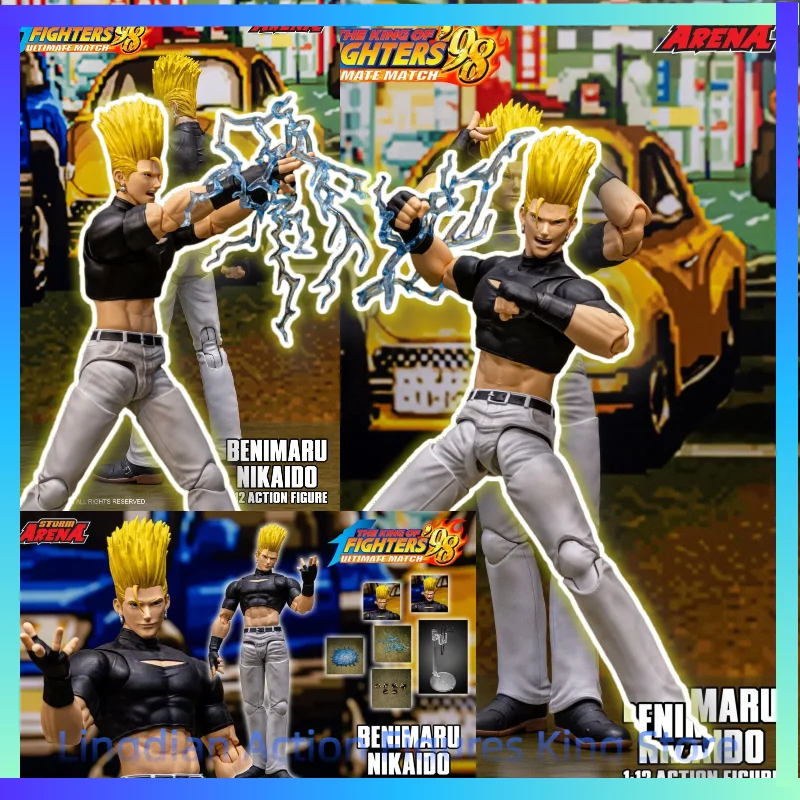 Коллекционная подвижная фигурка Storm Toys St Nikaido Benimaru King of Fighters 97, масштаб 1/12, подарок
Коллекционная подвижная фигурка Storm Toys St Nikaido Benimaru King of Fighters 97, масштаб 1/12, подарок