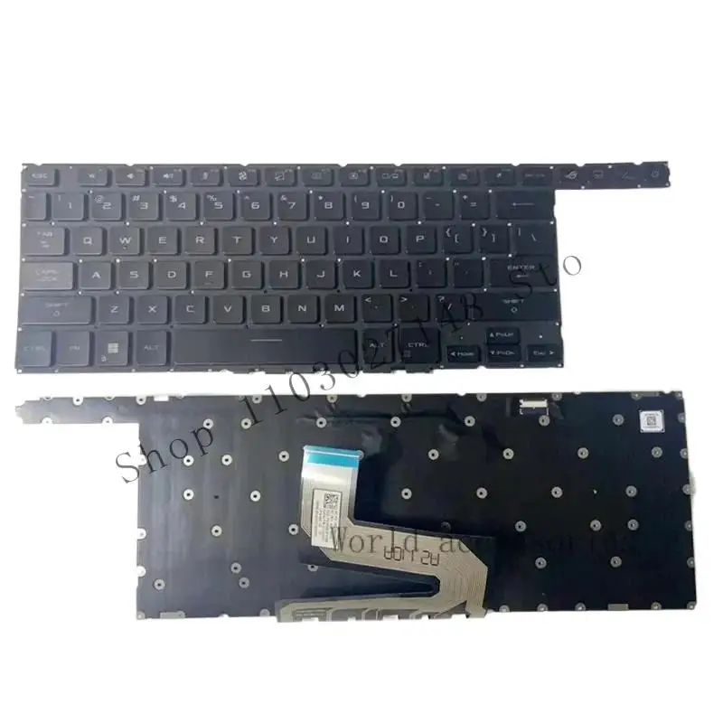 & US NEW Laptop Keyboard for Asus ROG Zephyrus Duo 16 (2022) GX650 GX650RM GX650RW GX650RX GX650PZ GX650PY Backlities #
& US NEW Laptop Keyboard for Asus ROG Zephyrus Duo 16 (2022) GX650 GX650RM GX650RW GX650RX GX650PZ GX650PY Backlities #