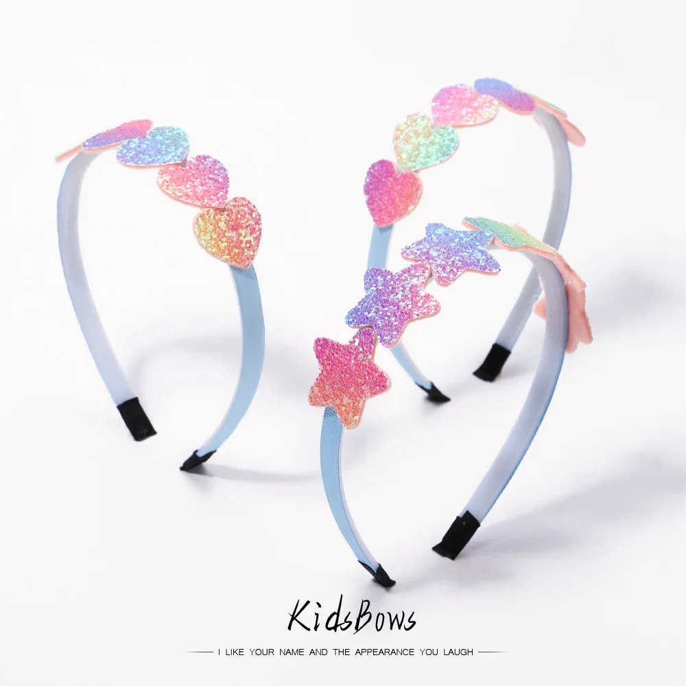1Pcs Glitter Heart Girls Headbands Rainbow Star Hariband for Children Girls Hair Accessories Headwear Hair Accessories 8 Colors
1Pcs Glitter Heart Girls Headbands Rainbow Star Hariband for Children Girls Hair Accessories Headwear Hair Accessories 8 Colors