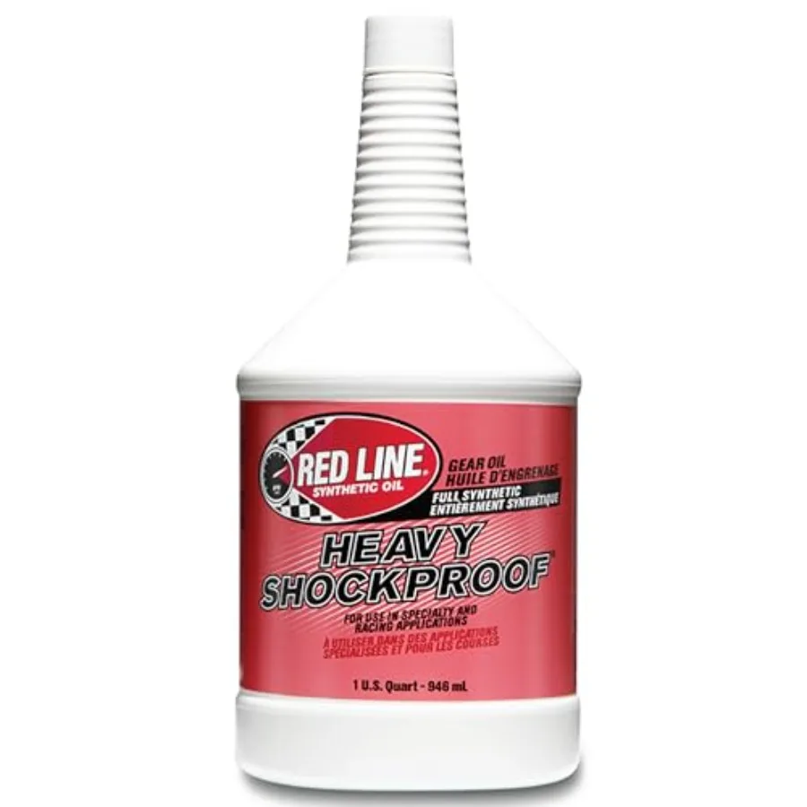 Red Line 58204 Heavy Shockproof Gear Oil 1 Quart 4 Pack
Red Line 58204 Heavy Shockproof Gear Oil 1 Quart 4 Pack