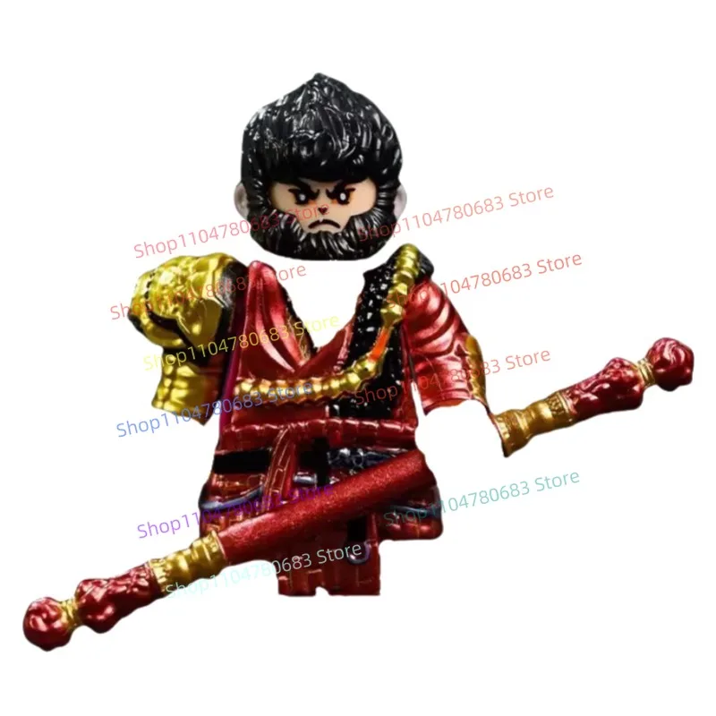 Строительные блоки MOC, черный миф, Wu Kong, миниатюрная кукла, модель доспехи, аксессуары для сборки, дисплей, игрушка в подарок, коллекция для хобби
Строительные блоки MOC, черный миф, Wu Kong, миниатюрная кукла, модель доспехи, аксессуары для сборки, дисплей, игрушка в подарок, коллекция для хобби