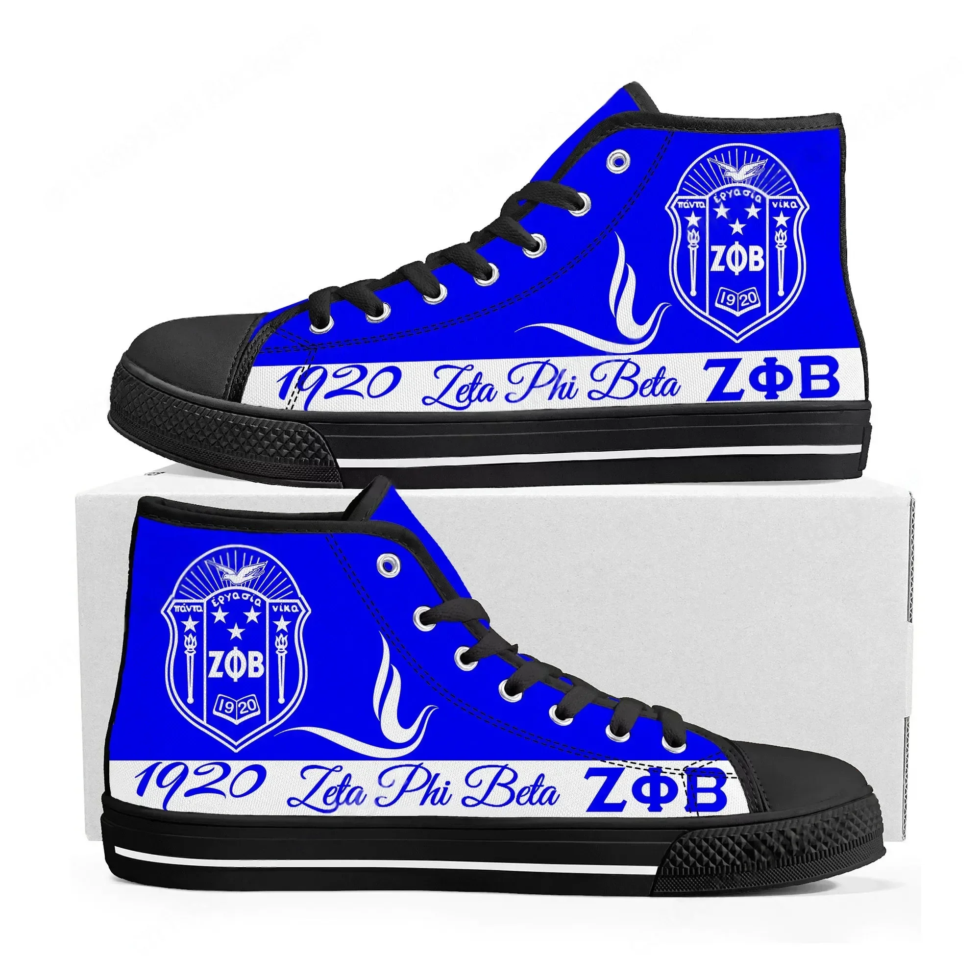 zeta Sorority ZPB 1920 High Top Sneakers phi beta Mens Womens Teenager Canvas Sneaker Casual Custom Made Shoes Customize Shoe
zeta Sorority ZPB 1920 High Top Sneakers phi beta Mens Womens Teenager Canvas Sneaker Casual Custom Made Shoes Customize Shoe