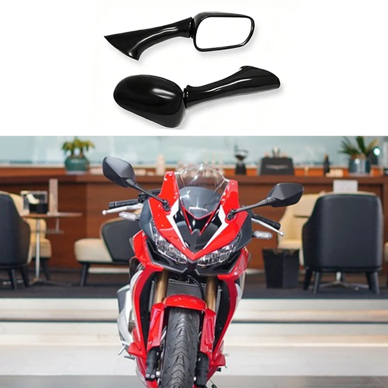 For Honda CBR 250R 300R 150R 500R 400R 650F 600RR 1000RR Kawasaki Ninja 500 400 650 250R ZX- 4R 6R 10R Modified Rearview Mirror
For Honda CBR 250R 300R 150R 500R 400R 650F 600RR 1000RR Kawasaki Ninja 500 400 650 250R ZX- 4R 6R 10R Modified Rearview Mirror
