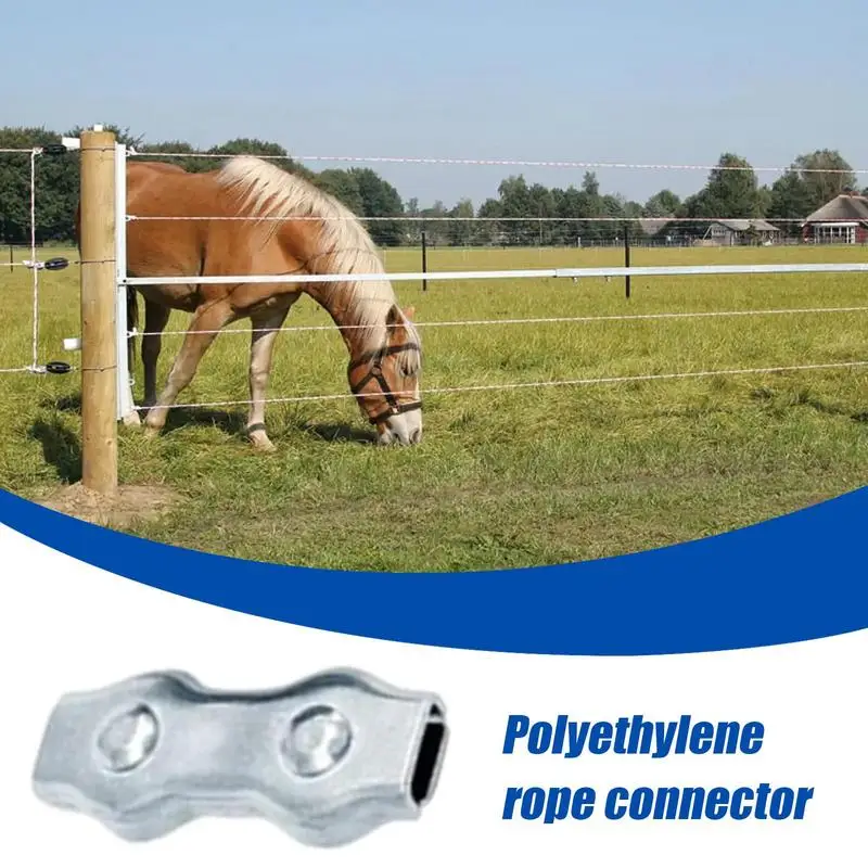 Poly Rope Fence Connector Wires Splicer M5 Electric Polyrope Rope Tool Connector For Livestock Agricultural Fencing Wires
Poly Rope Fence Connector Wires Splicer M5 Electric Polyrope Rope Tool Connector For Livestock Agricultural Fencing Wires