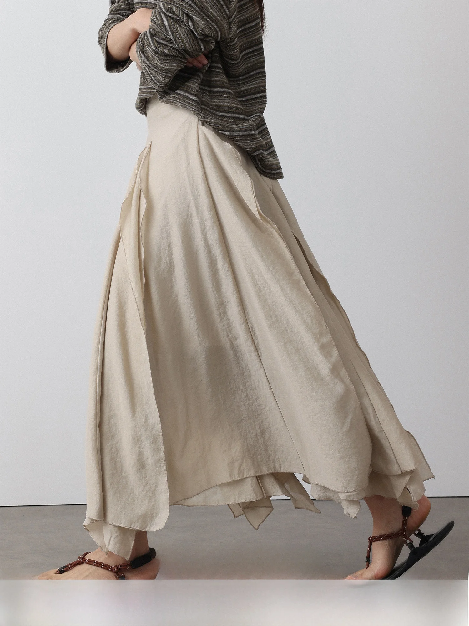 LowCalorie Spring 2026 High Waist A-Line Skirt Asymmetrical Hemline Ladies Fashion Polyester Rayon Acetate Lyocell Blend
LowCalorie Spring 2026 High Waist A-Line Skirt Asymmetrical Hemline Ladies Fashion Polyester Rayon Acetate Lyocell Blend