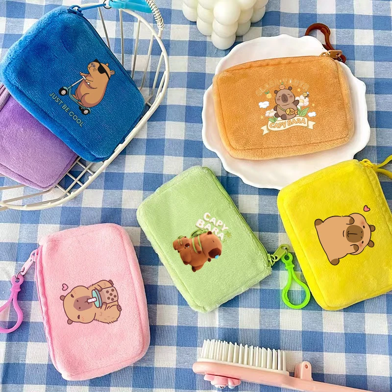 Capybara Kids Coin Purse Cute Anime Canvas Cartoon Print Boy Girl Portable Wallet Bank Card Storage Bag trend Kawaii Party Gift
Capybara Kids Coin Purse Cute Anime Canvas Cartoon Print Boy Girl Portable Wallet Bank Card Storage Bag trend Kawaii Party Gift