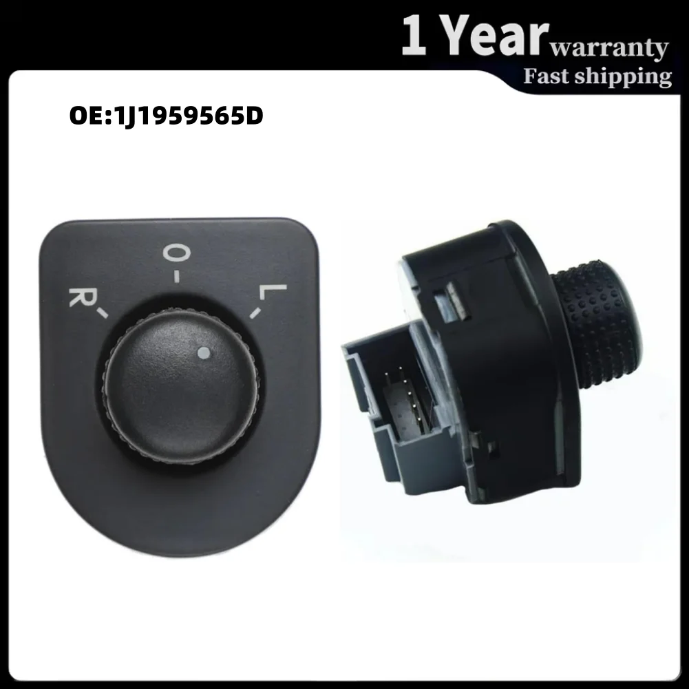 1J1959565D Car Rearview Mirror Control Switch Button for VW Passat B5 B5.5 Golf Mk4 Beetle 1995-2005 Black ABS Car Accessories
1J1959565D Car Rearview Mirror Control Switch Button for VW Passat B5 B5.5 Golf Mk4 Beetle 1995-2005 Black ABS Car Accessories