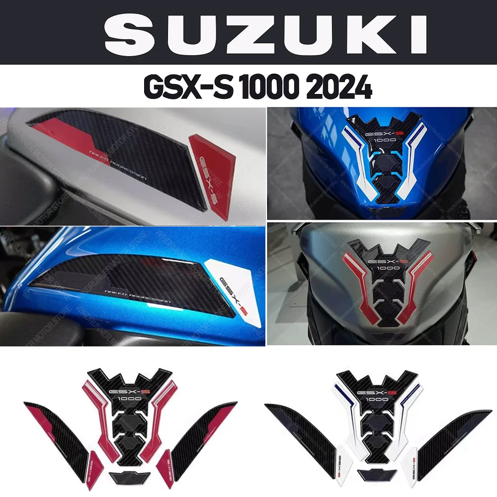 Motorcycle Accessories Waterproof Protective Tank Pad Sticker Kit 3D Epoxy Resin Protective Sticker For GSX-S 1000 2024
Motorcycle Accessories Waterproof Protective Tank Pad Sticker Kit 3D Epoxy Resin Protective Sticker For GSX-S 1000 2024