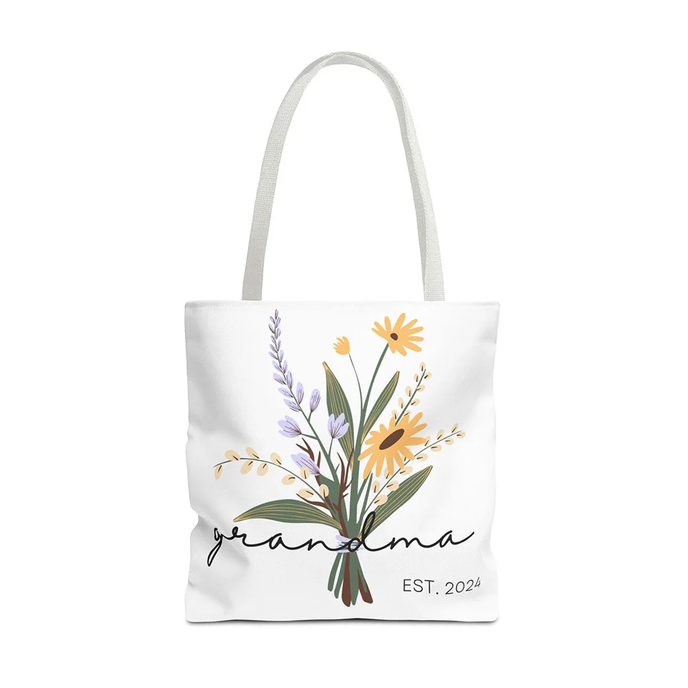 Custom Grandma Tote Bag Personalized All Grandkids Names Lightweight Foldable Canvas Popular for Shopping Travel Work New
Custom Grandma Tote Bag Personalized All Grandkids Names Lightweight Foldable Canvas Popular for Shopping Travel Work New