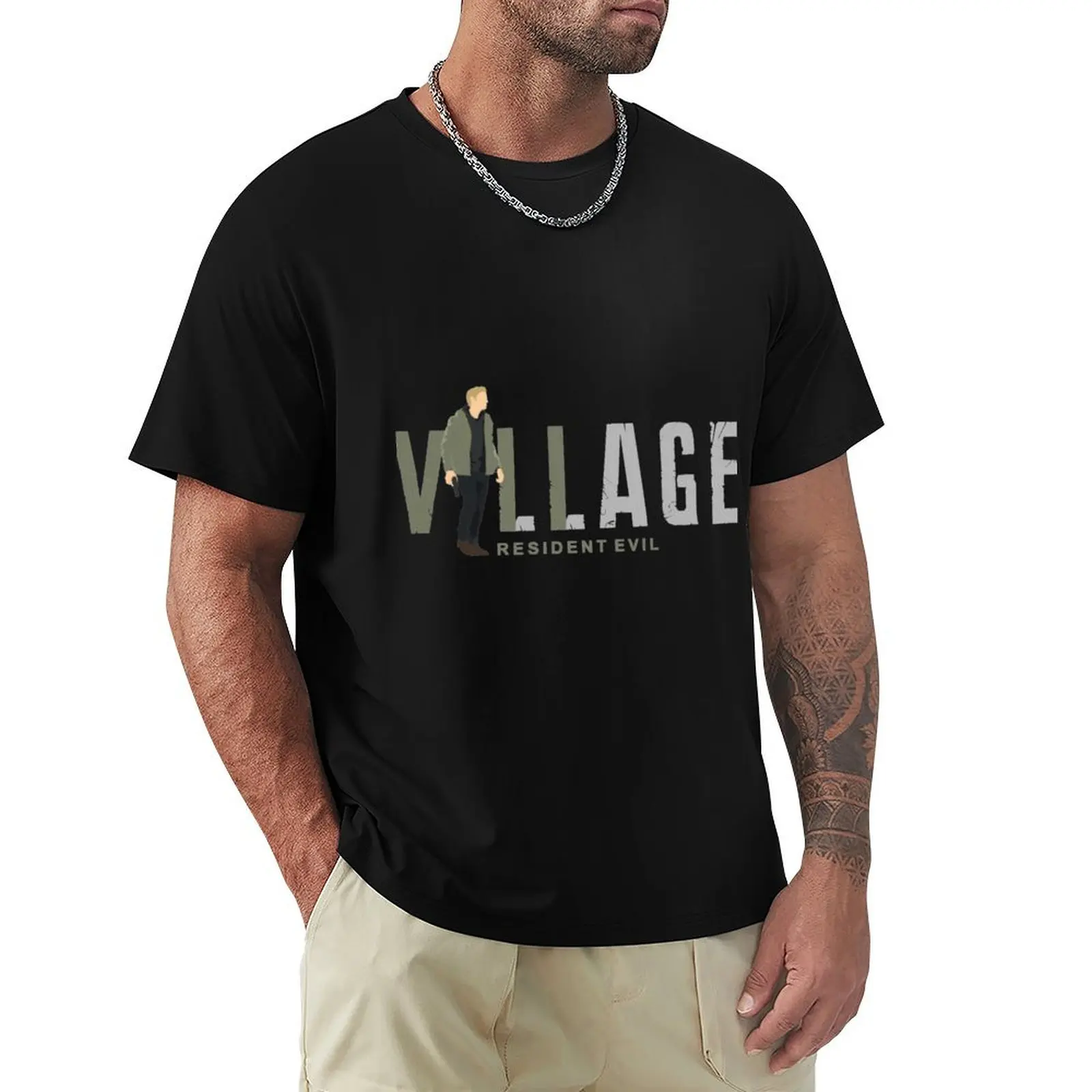 Evil Village T-Shirt vintage t shirts summer tops korean fashion tshirts personalised oversized t shirt men
Evil Village T-Shirt vintage t shirts summer tops korean fashion tshirts personalised oversized t shirt men