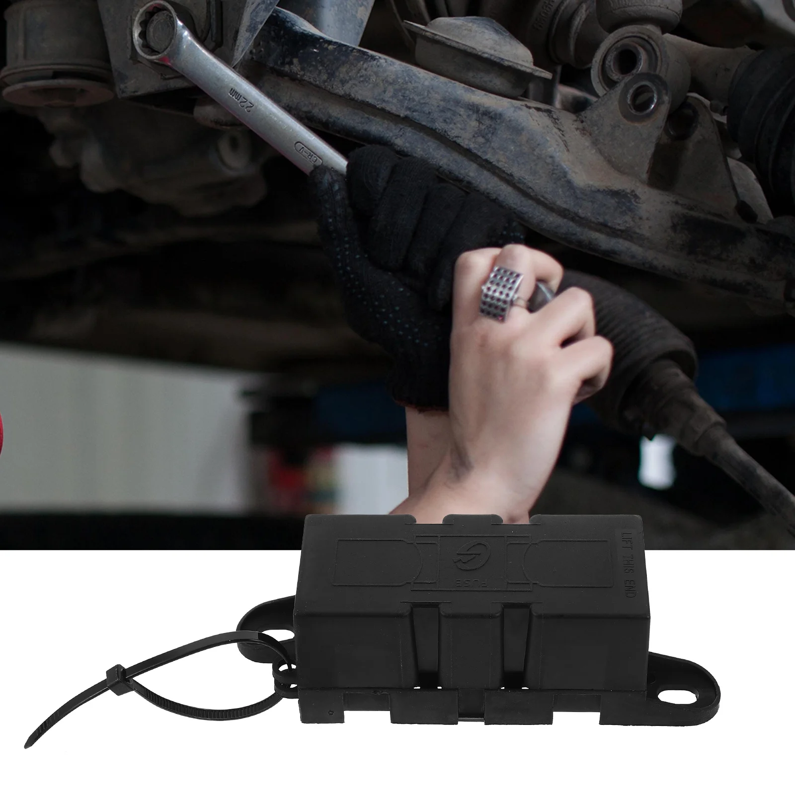 1pcs Car Truck Fuse Box Holder Large Size M8 Threaded Bolt Splashproof Sturdy Stackable Fuse Block For 1 -Backup
1pcs Car Truck Fuse Box Holder Large Size M8 Threaded Bolt Splashproof Sturdy Stackable Fuse Block For 1 -Backup