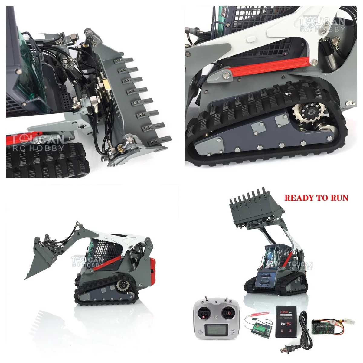 1/14 LESU Aoue LT5 Hydraulic Tracked Skid-Steer RC Loader Remote Control Engineering Car RTR Model Trucks Outdoors Toy THZH1209
1/14 LESU Aoue LT5 Hydraulic Tracked Skid-Steer RC Loader Remote Control Engineering Car RTR Model Trucks Outdoors Toy THZH1209