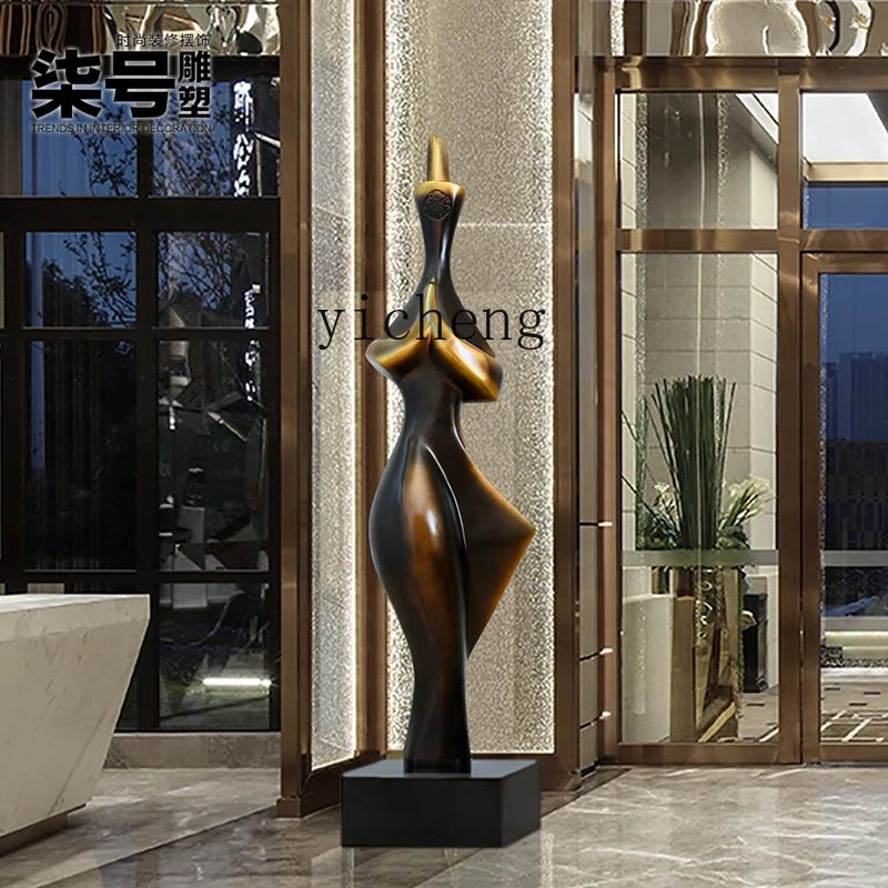 XL Sculpture Artwork Hotel Lobby Figure Ornament Welcome Person Resin Floor Decoration
XL Sculpture Artwork Hotel Lobby Figure Ornament Welcome Person Resin Floor Decoration