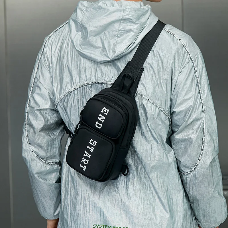 New Men Chest Bag Trendy Letter Printed Shoulder Bags Men Chest Bags Casual Oxford Sports Backpack Lightweight Travel Sling Bag
New Men Chest Bag Trendy Letter Printed Shoulder Bags Men Chest Bags Casual Oxford Sports Backpack Lightweight Travel Sling Bag