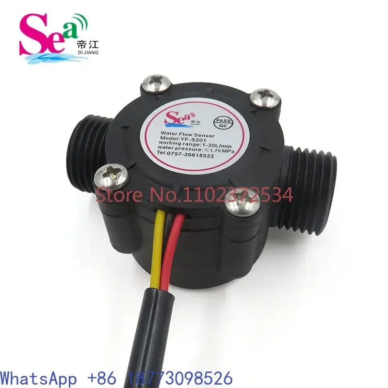 2PCS Gas water heater sensor accessories Wall mounted boiler Water flow switch Water seller Turbine flowmeter S201
2PCS Gas water heater sensor accessories Wall mounted boiler Water flow switch Water seller Turbine flowmeter S201