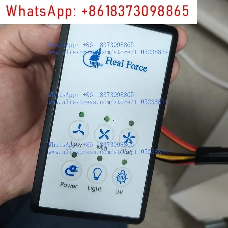 Purification table controller fan air volume controller control panel
Purification table controller fan air volume controller control panel