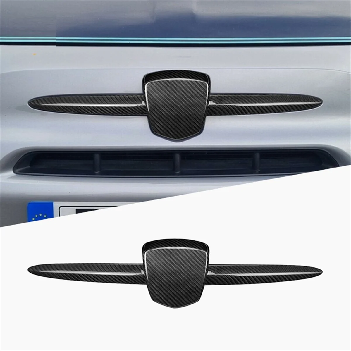 Real Hard Carbon Fiber Car Front Badge Whiskers Logo Frame for Abarth 595 695 2012-2023
Real Hard Carbon Fiber Car Front Badge Whiskers Logo Frame for Abarth 595 695 2012-2023