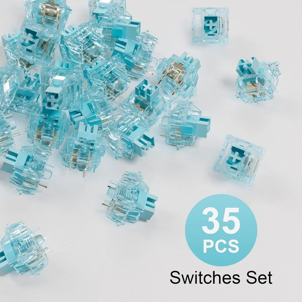 XVX(35pcs) Hot Swap Switchs 3Pin Linear Tactile Clicky Silent Mechanical Keyboard Switchs Gaming Mechanical Switchs DIY Keycaps
XVX(35pcs) Hot Swap Switchs 3Pin Linear Tactile Clicky Silent Mechanical Keyboard Switchs Gaming Mechanical Switchs DIY Keycaps