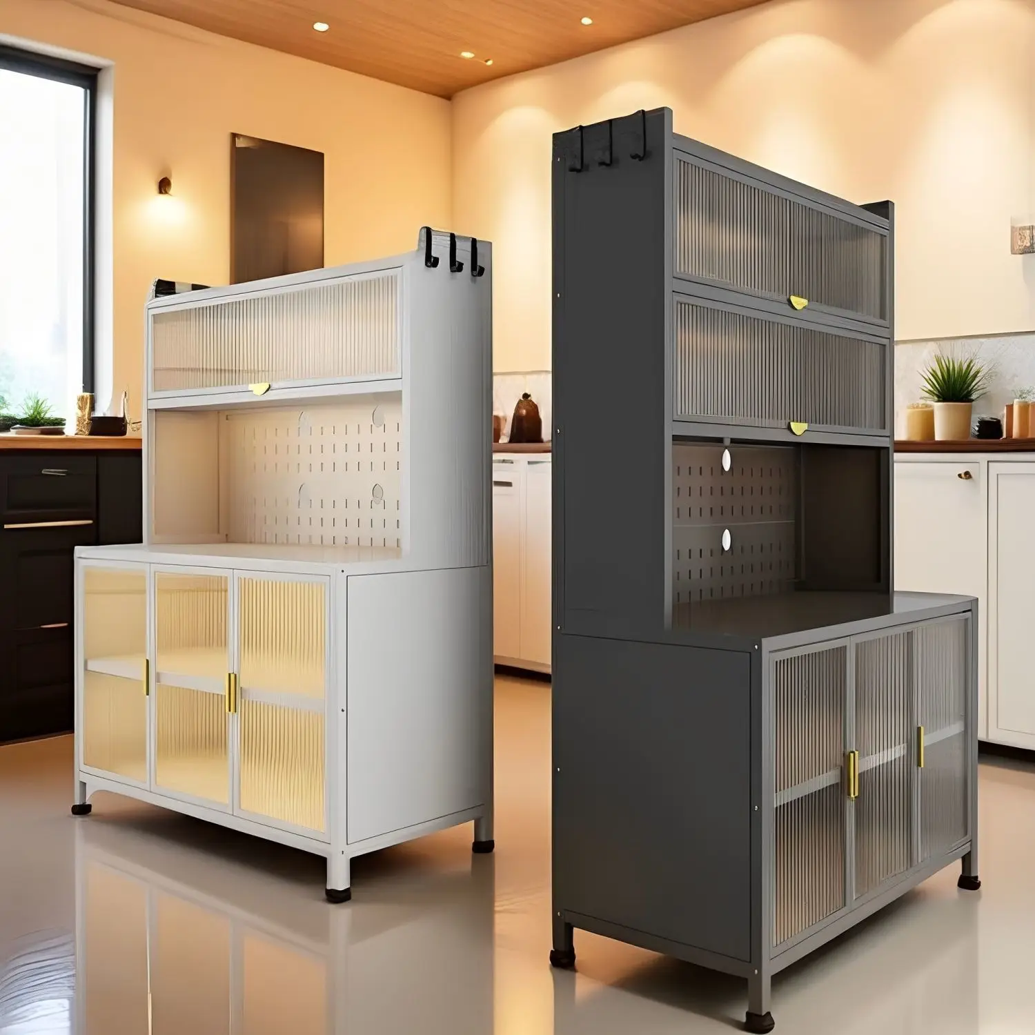 Large Capacity Multi-Layer Storage Kitchen Organizer Modern Side Cabinet for Chopsticks Microwave Dining Items Household
Large Capacity Multi-Layer Storage Kitchen Organizer Modern Side Cabinet for Chopsticks Microwave Dining Items Household