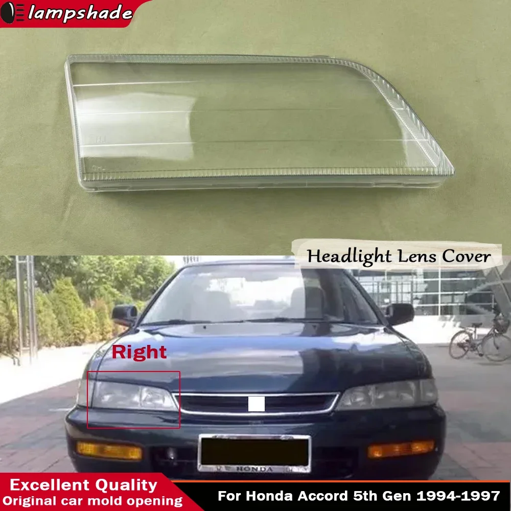 For Honda Accord 5th Gen 1994-1997 Front Headlight Cover Lamp Headlamp Cover Shell Mask Lampshade Lens Glass Car Accessories
For Honda Accord 5th Gen 1994-1997 Front Headlight Cover Lamp Headlamp Cover Shell Mask Lampshade Lens Glass Car Accessories