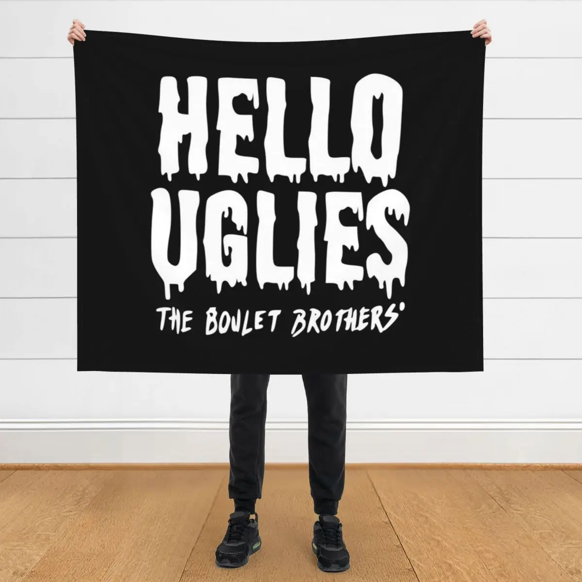 Hello Uglies... The Boulet Brothers Throw Blanket Stuffeds Flannel Fabric for babies Sofa Quilt Blankets
Hello Uglies... The Boulet Brothers Throw Blanket Stuffeds Flannel Fabric for babies Sofa Quilt Blankets