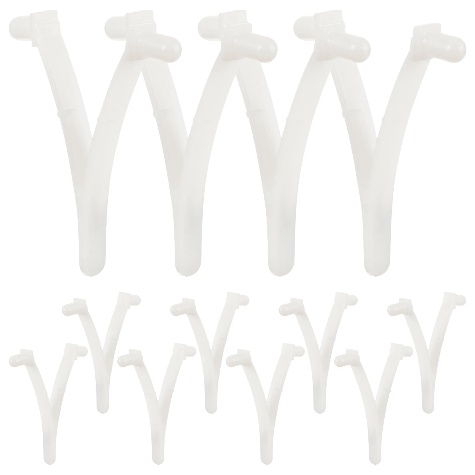 12 Pcs Pool Cleaning Tool Vacuum Handle Clips Skimmer Pole Attachment Net for Swimming Brush Replacement V-clips Plastic
12 Pcs Pool Cleaning Tool Vacuum Handle Clips Skimmer Pole Attachment Net for Swimming Brush Replacement V-clips Plastic