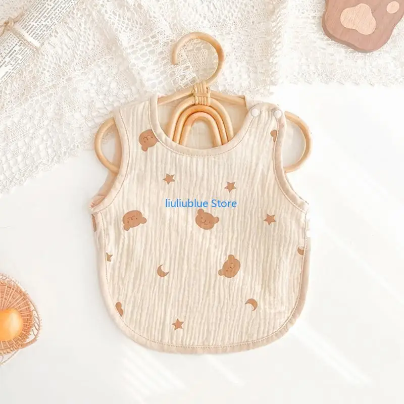 Newborn Top Cloth High-absorbent Drooling Bib 4-Layer Soft Baby Navel Guard 62CF
Newborn Top Cloth High-absorbent Drooling Bib 4-Layer Soft Baby Navel Guard 62CF
