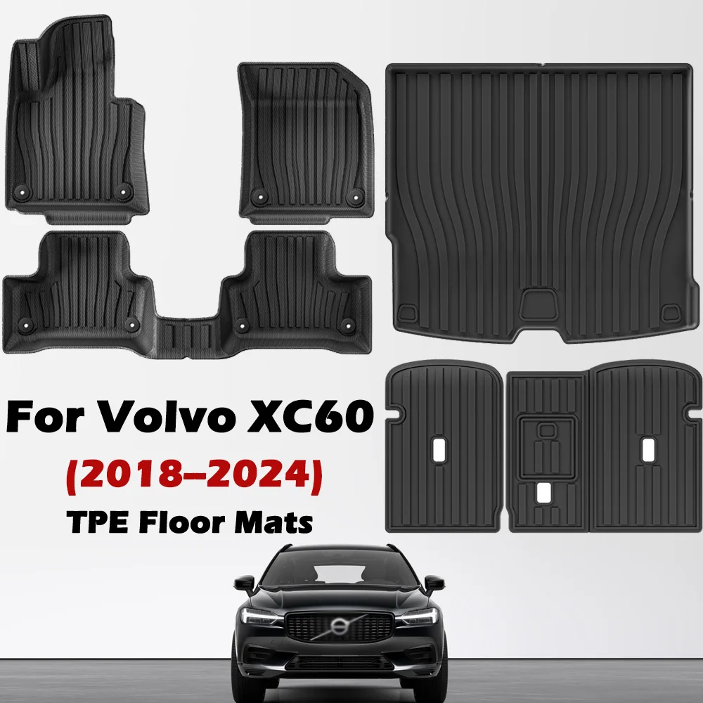 For Volvo XC60 2018-2024 TPE Floor Mats,All Weather Duty Rubber Durable Odorless Liners Accessories(Not fit for Hybrid)
For Volvo XC60 2018-2024 TPE Floor Mats,All Weather Duty Rubber Durable Odorless Liners Accessories(Not fit for Hybrid)