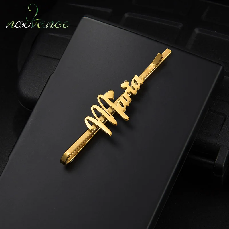 Nextvance Customized Name Hair Clips Trendy Personalized Hairpins Stainless Steel For Girl Women Head Jewelry Accessories Gifts
Nextvance Customized Name Hair Clips Trendy Personalized Hairpins Stainless Steel For Girl Women Head Jewelry Accessories Gifts