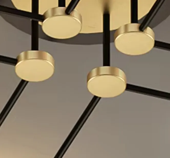 Modern LED Ceiling Light For Living Room Bedroom New Lamp Gold Frame Aluminum Indoor Chandelier Fixture Light Lustres
Modern LED Ceiling Light For Living Room Bedroom New Lamp Gold Frame Aluminum Indoor Chandelier Fixture Light Lustres