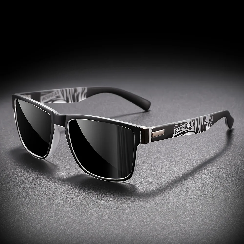 Fashion Square Polarized Sunglasses Color Film Men's and Women's Commuter Driving Outdoor Sunshade Sunglasses
Fashion Square Polarized Sunglasses Color Film Men's and Women's Commuter Driving Outdoor Sunshade Sunglasses
