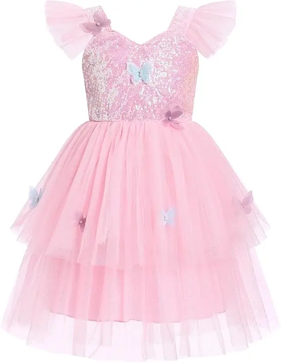 Snvdzo Toddler Baby Girls Shiny Butterfly Tulle Tutu Dress For Wedding Birthday Evening Party Prom Banquet Gown 2026
Snvdzo Toddler Baby Girls Shiny Butterfly Tulle Tutu Dress For Wedding Birthday Evening Party Prom Banquet Gown 2026