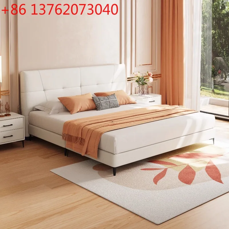 Modern Simple Double Bed Cheap Wooden Bedroom Modular Queen Full Size Bed Bases Twin House Camas De Dormitorio Home Furniture
Modern Simple Double Bed Cheap Wooden Bedroom Modular Queen Full Size Bed Bases Twin House Camas De Dormitorio Home Furniture