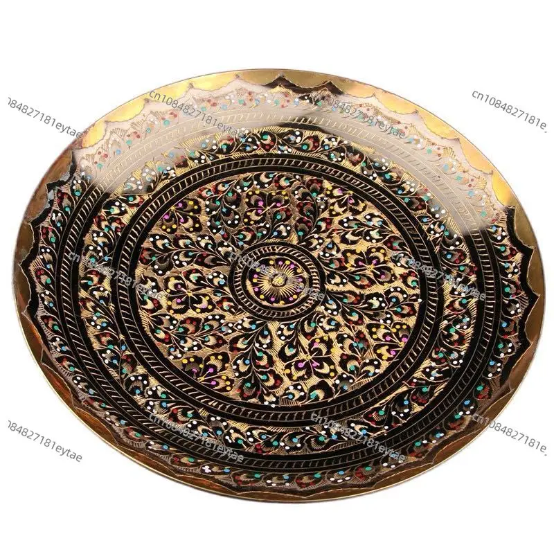 Pakistani Handmade Colorful Polished Wall Plate Home Hotel Restaurant Entryway Vintage Brass Decor
Pakistani Handmade Colorful Polished Wall Plate Home Hotel Restaurant Entryway Vintage Brass Decor
