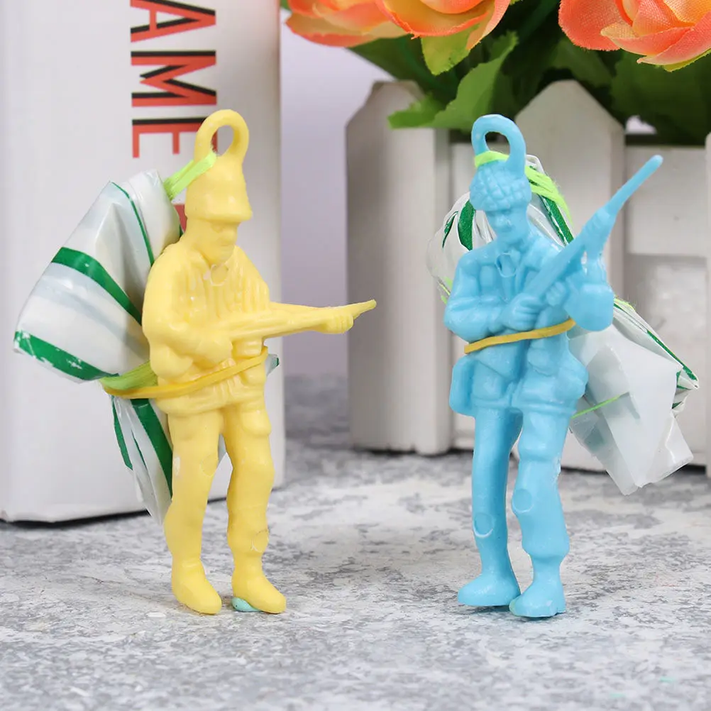 30Pcs Parachute Soldiers Small Mini Outdoor Kids Flying Throwing Parachute Children Gift Fun Fly Toys Kids Toys
30Pcs Parachute Soldiers Small Mini Outdoor Kids Flying Throwing Parachute Children Gift Fun Fly Toys Kids Toys