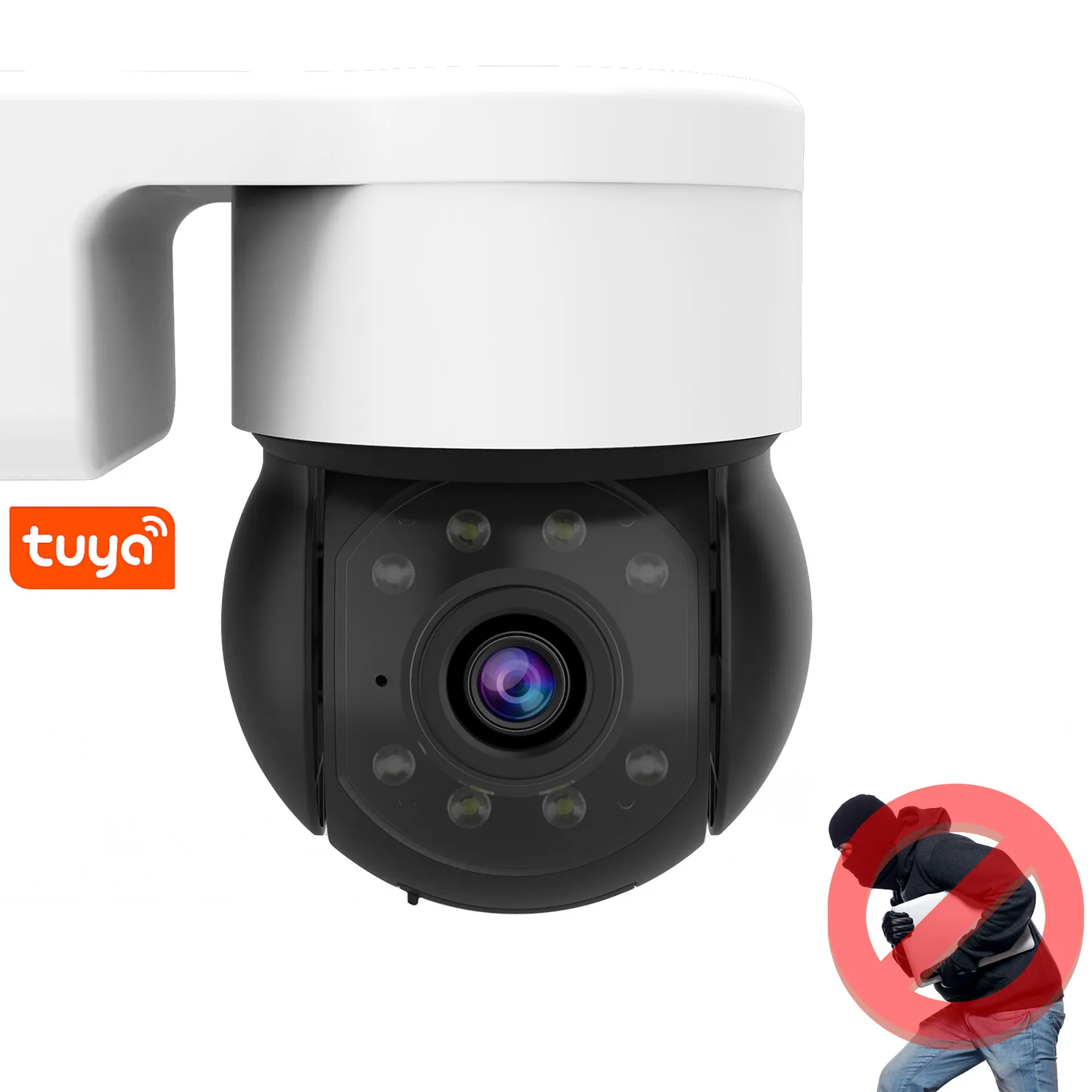 3MP 1296P Tuya APP Беспроводная PTZ IP-купольная камера Уличная водонепроницаемая AI Обнаружение гуманоидов Домашняя безопасность CCTV Радионяня
3MP 1296P Tuya APP Беспроводная PTZ IP-купольная камера Уличная водонепроницаемая AI Обнаружение гуманоидов Домашняя безопасность CCTV Радионяня