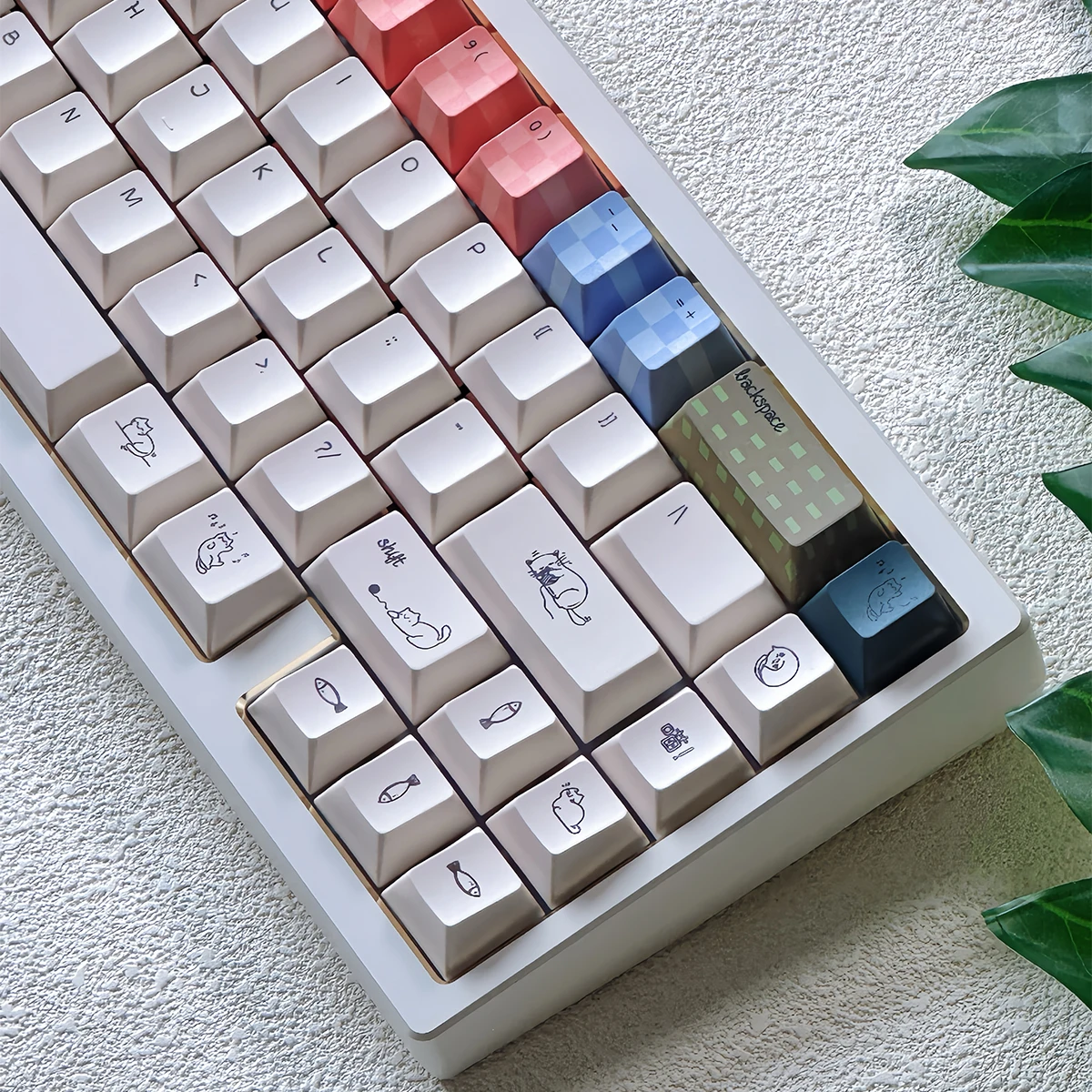 Колпачок для ключей Cat Ummi, белый Pbt Cherry, простой белый кот, милый 163-ключ, 2,25/2,75U, колпачок для клавиш с раскладкой Алисы Изо
Колпачок для ключей Cat Ummi, белый Pbt Cherry, простой белый кот, милый 163-ключ, 2,25/2,75U, колпачок для клавиш с раскладкой Алисы Изо