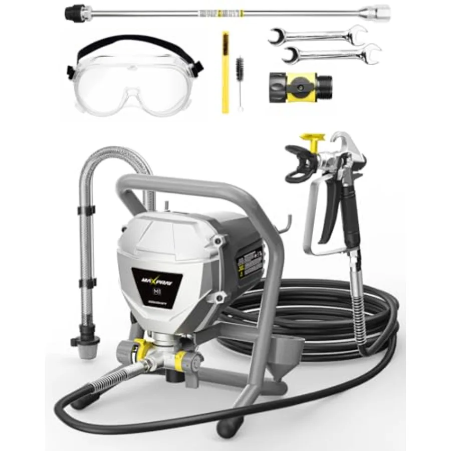 MaXpray M1 Airl Paint Sprayer, Highly Efficient Thinning-Free Minimal Overspray for Up to 10 Gallon DIY Painting Projects Home
MaXpray M1 Airl Paint Sprayer, Highly Efficient Thinning-Free Minimal Overspray for Up to 10 Gallon DIY Painting Projects Home