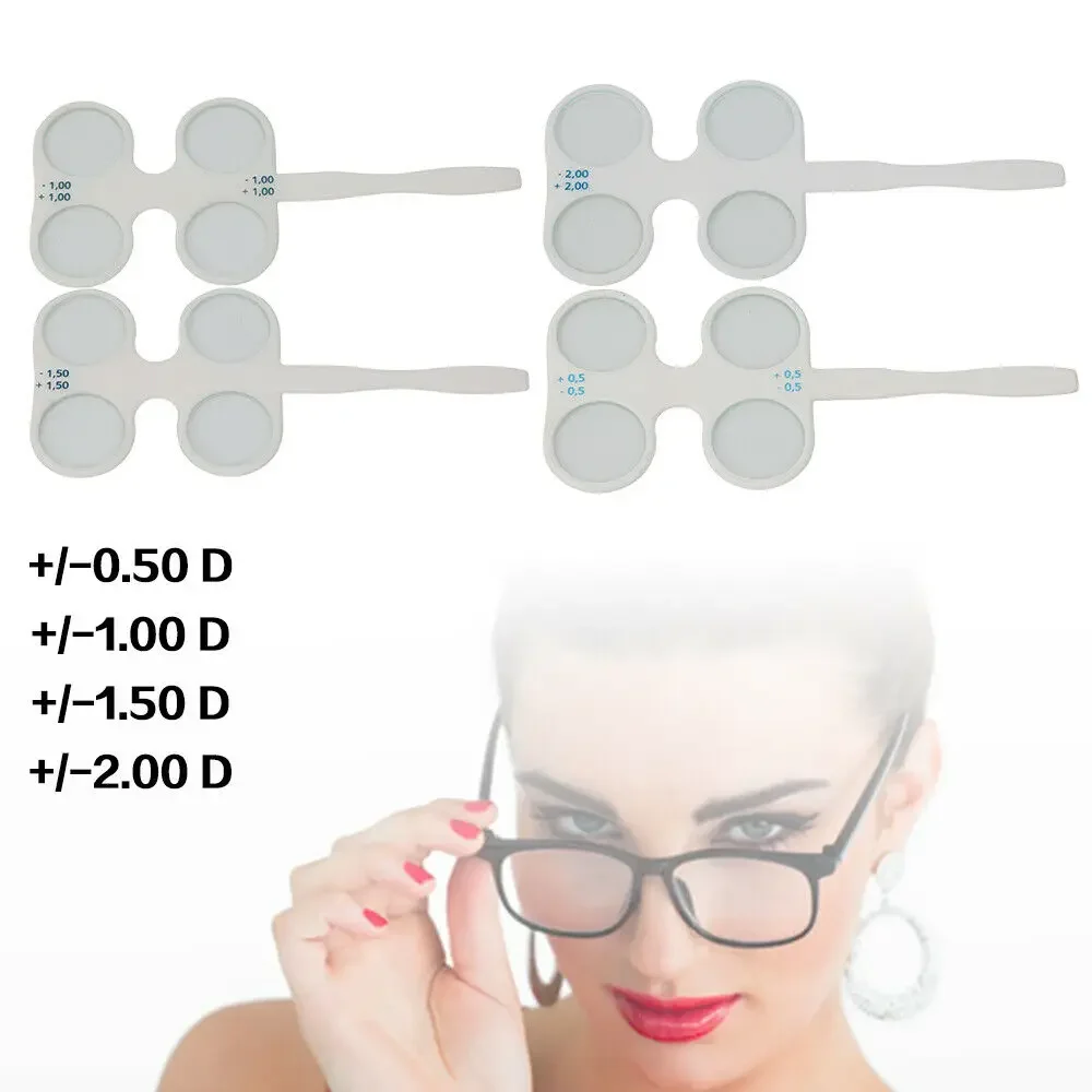 Flip Trial Lenses – Plastic Frame, 4 Units (+ / - 0.50D to 2.00D), 8.27 Inch Size, Lightweight and Compact, Modern Eye-Care
Flip Trial Lenses – Plastic Frame, 4 Units (+ / - 0.50D to 2.00D), 8.27 Inch Size, Lightweight and Compact, Modern Eye-Care