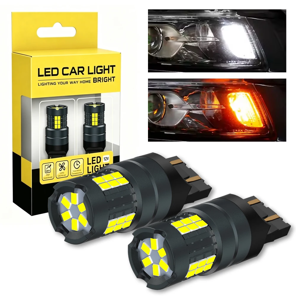2PCS T20 7443 7440 LED Brake Light 1156 1157 Turn Signal 3156 3157 LED Bulbs No Error Red White Amber Reverse Parking Lights
2PCS T20 7443 7440 LED Brake Light 1156 1157 Turn Signal 3156 3157 LED Bulbs No Error Red White Amber Reverse Parking Lights