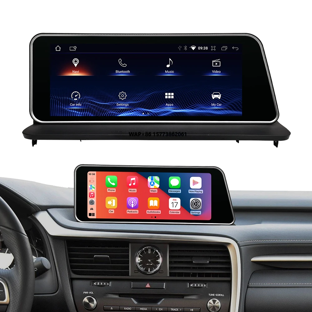 12.3 Android 11 Rx Car Audio Radio Player Carplay Screen for Rx330 Rx350 Rx450 2015 - 2019 Navigation
12.3 Android 11 Rx Car Audio Radio Player Carplay Screen for Rx330 Rx350 Rx450 2015 - 2019 Navigation