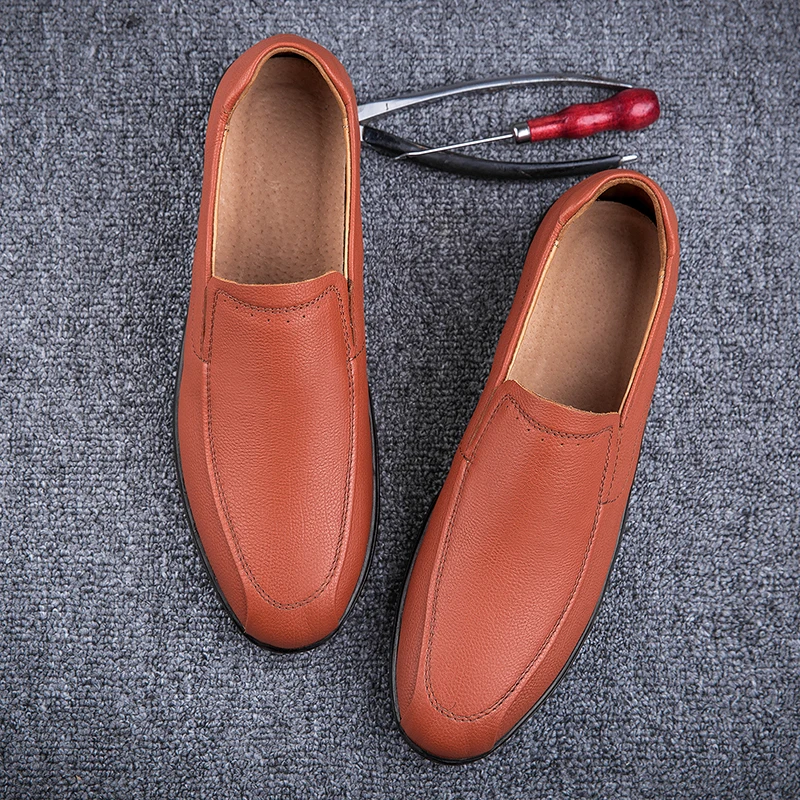Hot Selling Men's Genuine Leather Shoes In Europe America Comfortable Soft Soled Casual Shoes Men's Business Shoes Formal Shoes
Hot Selling Men's Genuine Leather Shoes In Europe America Comfortable Soft Soled Casual Shoes Men's Business Shoes Formal Shoes