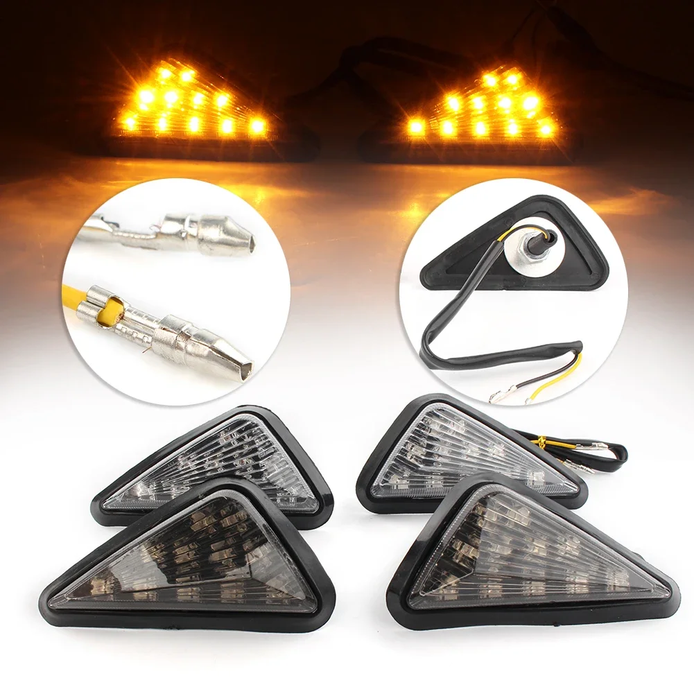 Motorcycle LED Turn Signal Light For Suzuki GSXR 1000 750 600 For Honda CBR 600RR 1000RR 929RR For Kawasaki Ninja ZX6R ZX10R
Motorcycle LED Turn Signal Light For Suzuki GSXR 1000 750 600 For Honda CBR 600RR 1000RR 929RR For Kawasaki Ninja ZX6R ZX10R