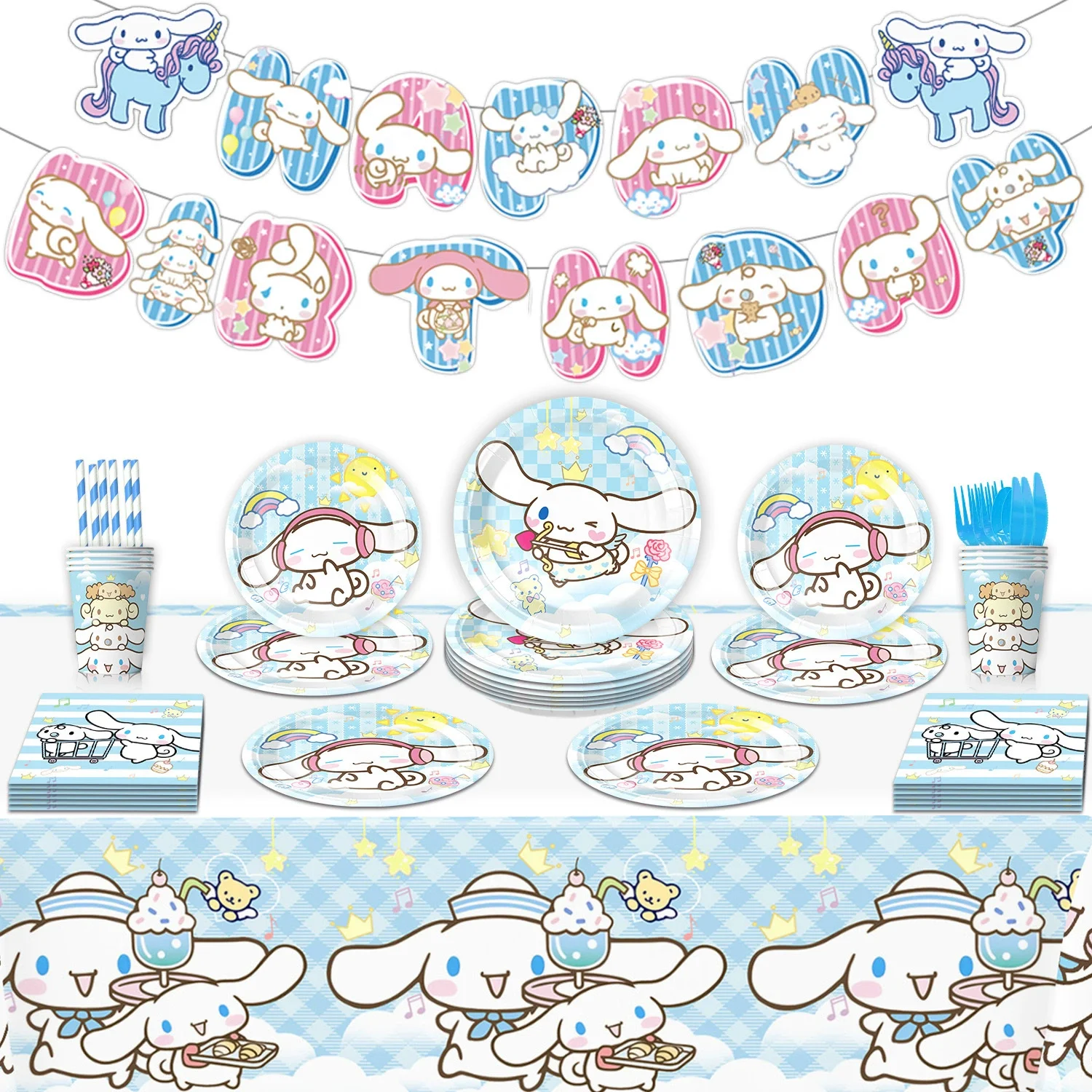 Cinnamon Puppy Themed Party Banner Cake Cupcake Toppers Baby Shower Kids Birthday Party Decorations
Cinnamon Puppy Themed Party Banner Cake Cupcake Toppers Baby Shower Kids Birthday Party Decorations