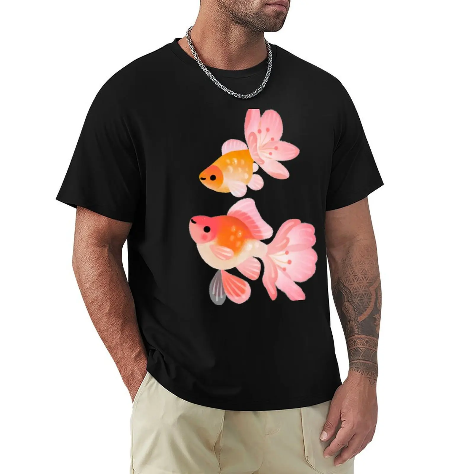 Cherry blossom goldfish 1 T-Shirt Aesthetic clothing street wear Louboutins Personalized t-shirt plus size men clothing
Cherry blossom goldfish 1 T-Shirt Aesthetic clothing street wear Louboutins Personalized t-shirt plus size men clothing