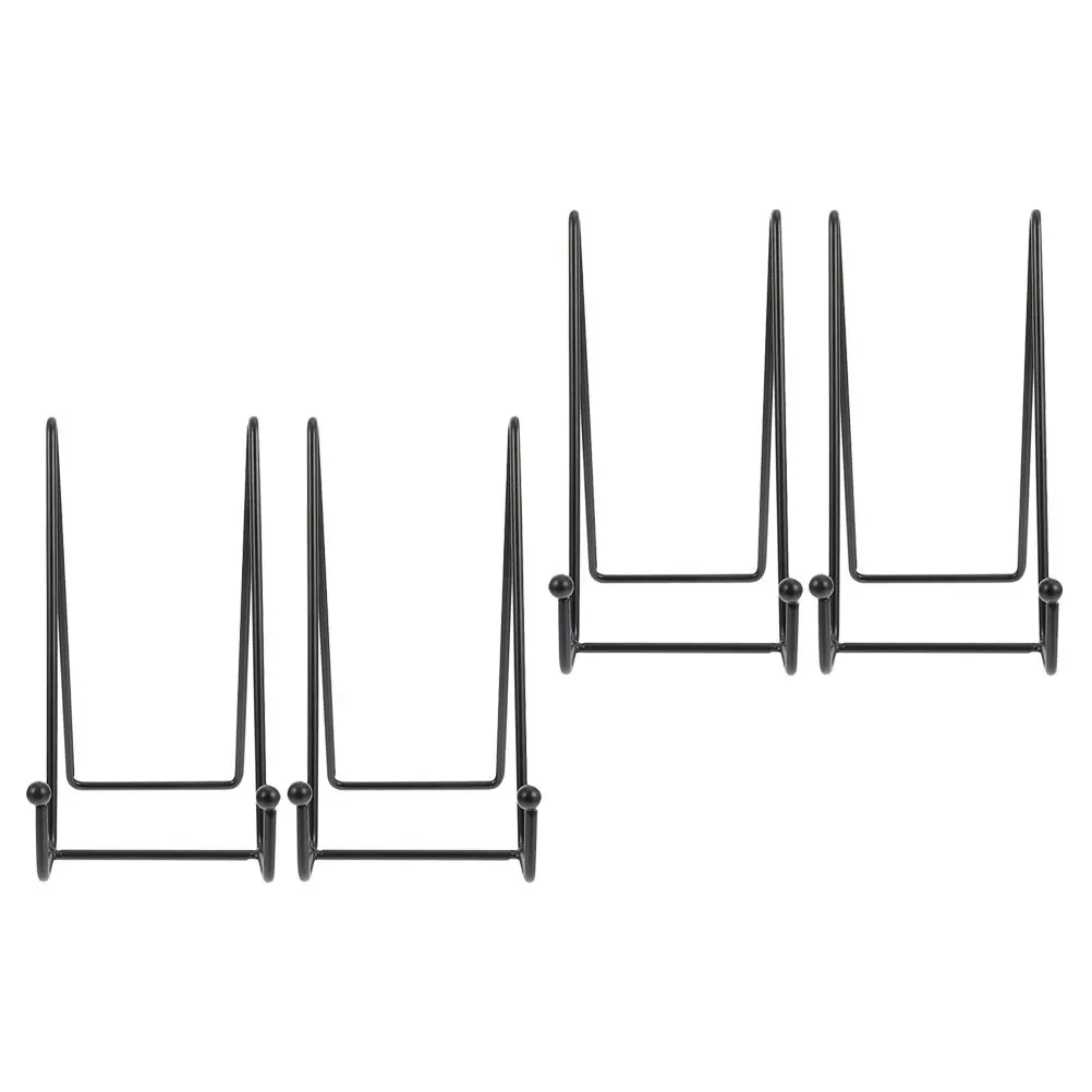 4 pcs Iron Art Plate Stands Book Display Racks Photo Album Holders Desktop Book Stand For Display Shelf Merchandise Storage
4 pcs Iron Art Plate Stands Book Display Racks Photo Album Holders Desktop Book Stand For Display Shelf Merchandise Storage