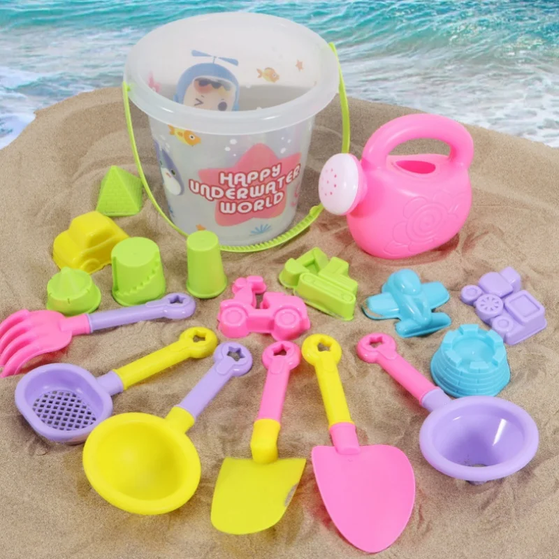 18pcs kids Beach Toys Summer Outdoor Games Sand Play Plastic Bucket Watering Bottle Shovels Kids Beach Water Game Toys Tools
18pcs kids Beach Toys Summer Outdoor Games Sand Play Plastic Bucket Watering Bottle Shovels Kids Beach Water Game Toys Tools